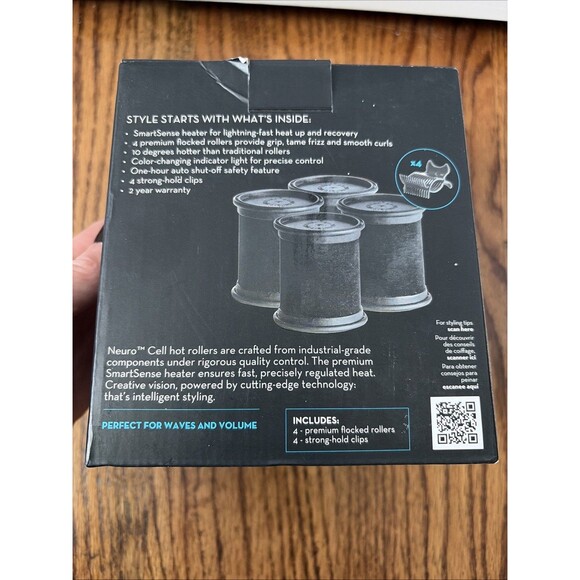 Paul Mitchell Nuero Cell 2” Hot Rollers Curlers 4 Flocked Rollers - Picture 3 of 4